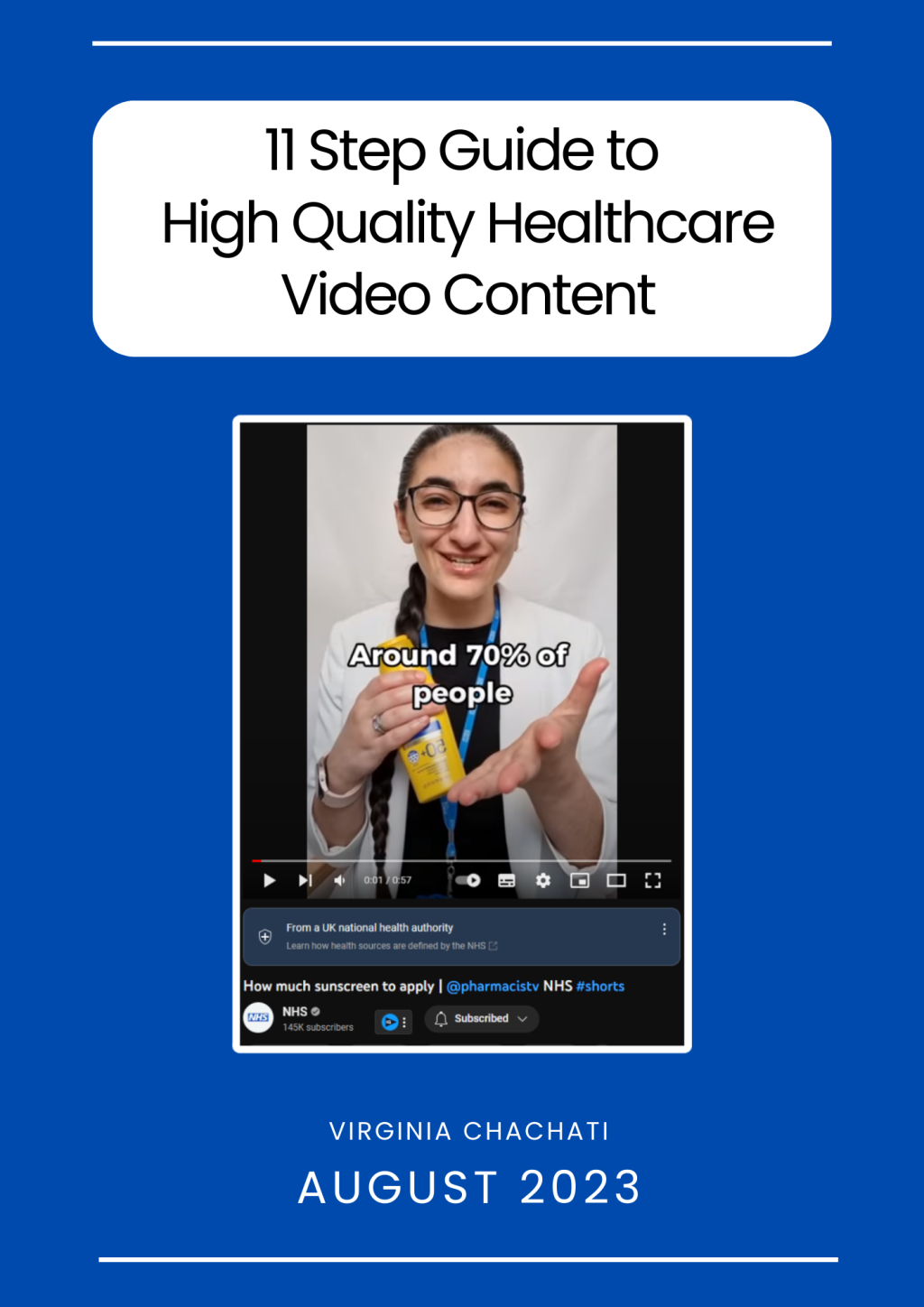 11 steps to producing high quality healthcare video content